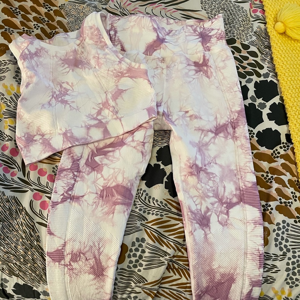 Aerie Offline Seamless Leggings & Sports Bra